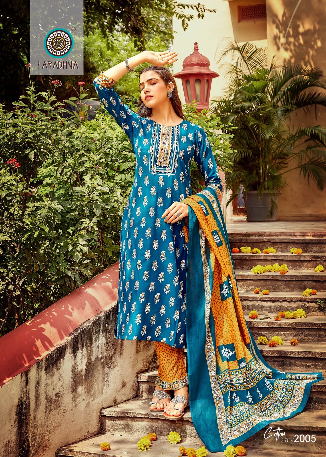 Cotton Diary Vol 2 By Aradhna Readymade Salwar Suits Catalog